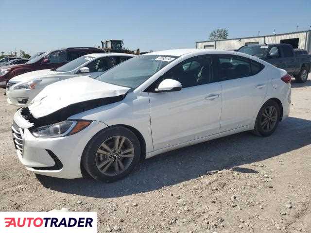 Hyundai Elantra 2.0 benzyna 2018r. (KANSAS CITY)