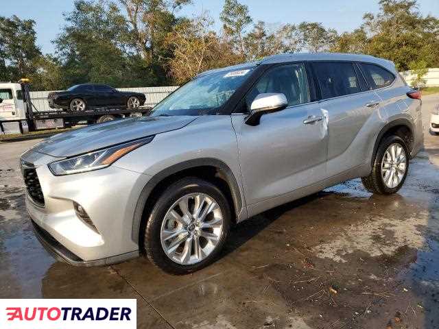 Toyota Highlander 3.0 benzyna 2021r. (SAVANNAH)