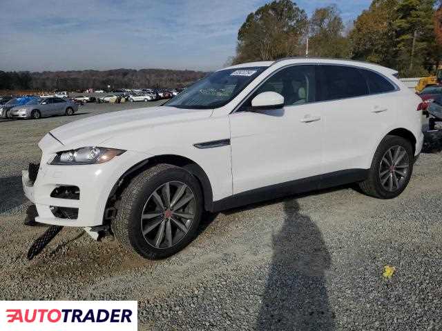 Jaguar F-PACE 2.0 benzyna 2020r. (CONCORD)