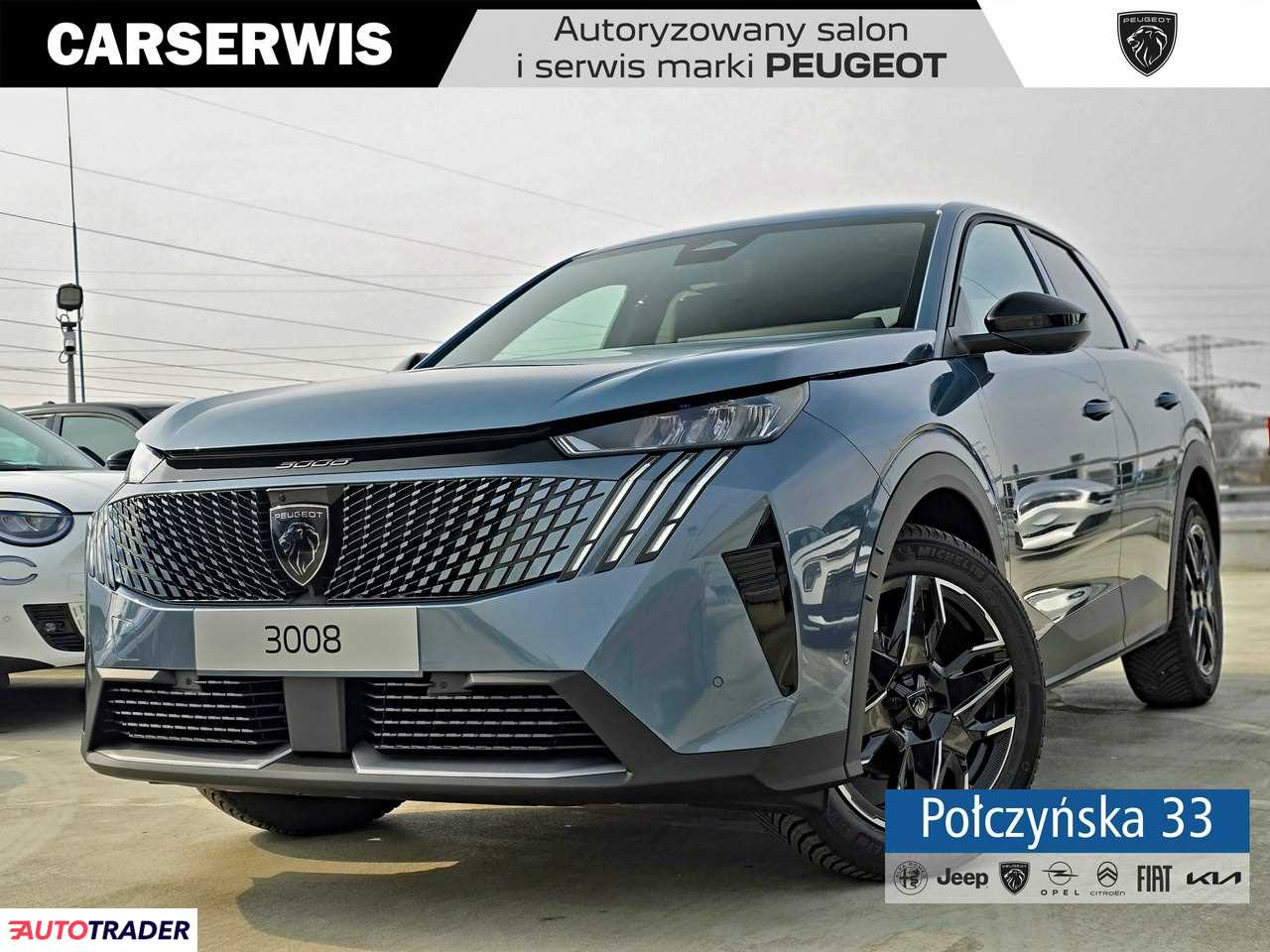 Peugeot 3008 2025 1.2 145 KM Peugeot 3008 2025 1.2 145 KM