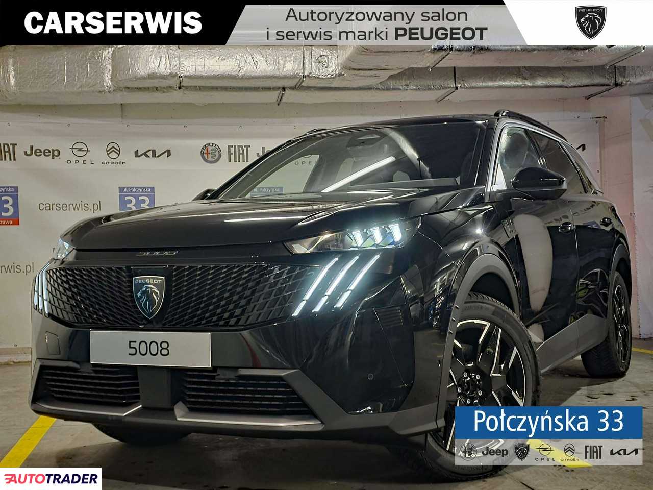 Peugeot 5008 1.2 benzyna 136 KM 2025r. (Warszawa)