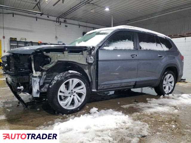 Volkswagen Atlas 3.0 benzyna 2023r. (CANDIA)