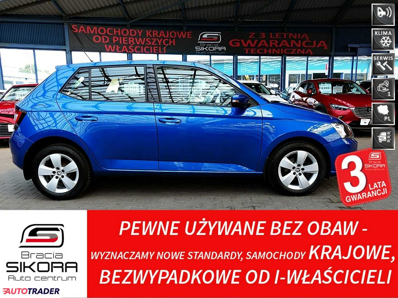 Skoda Fabia 2015 1.2 90 KM