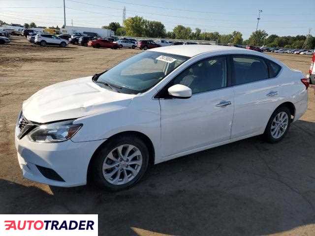 Nissan Sentra 1.0 benzyna 2018r. (WOODHAVEN)