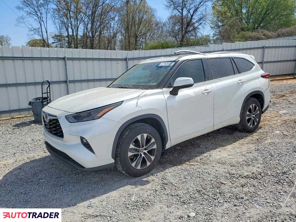 Toyota Highlander 2022 3