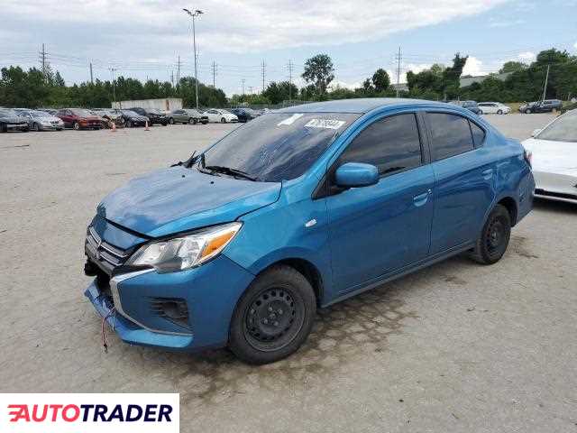 Mitsubishi Mirage 1.0 benzyna 2022r. (BRIDGETON)