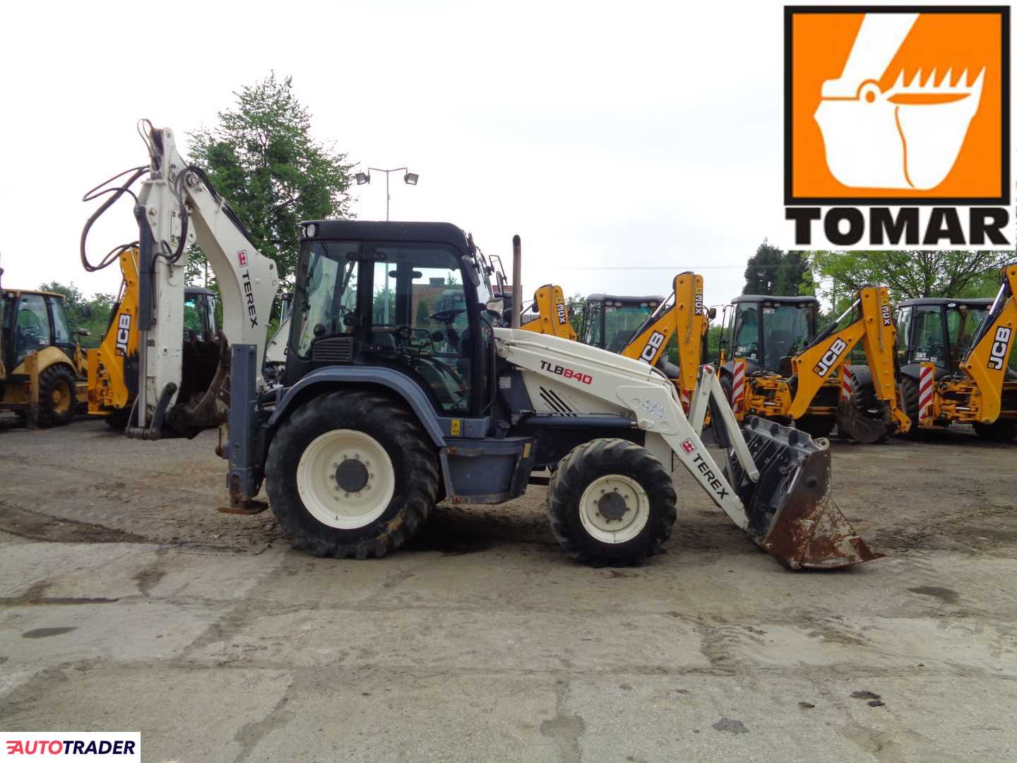 TEREX TLB 840 PS 2013r. TEREX TLB 840 PS 2013r.