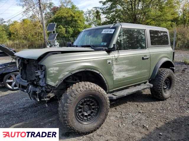 Ford Bronco 2.0 benzyna 2021r. (MARLBORO)