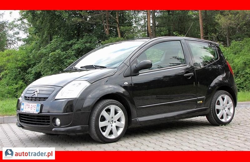 Citroen C2 2007 1.2 65 KM Citroen C2 2007 1.2 65 KM