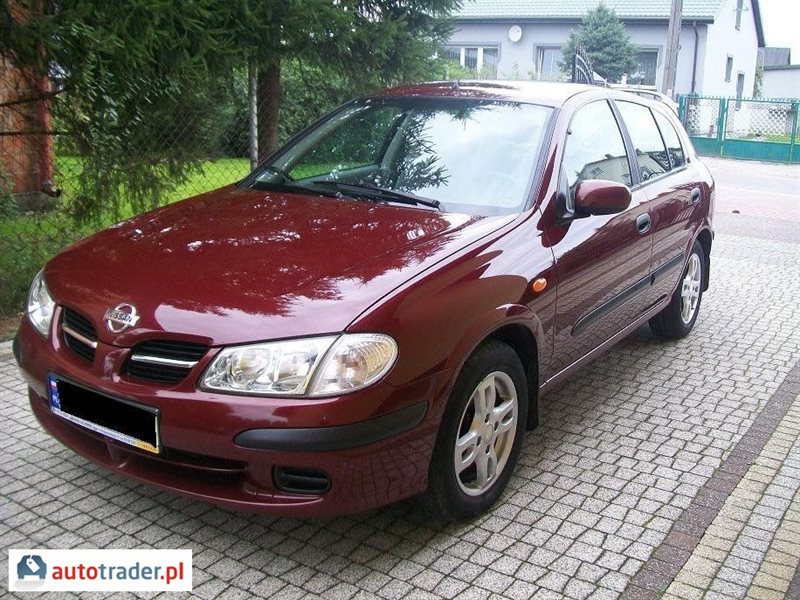 Nissan Almera 2002 1.8 114 KM Nissan Almera 2002 1.8 114 KM