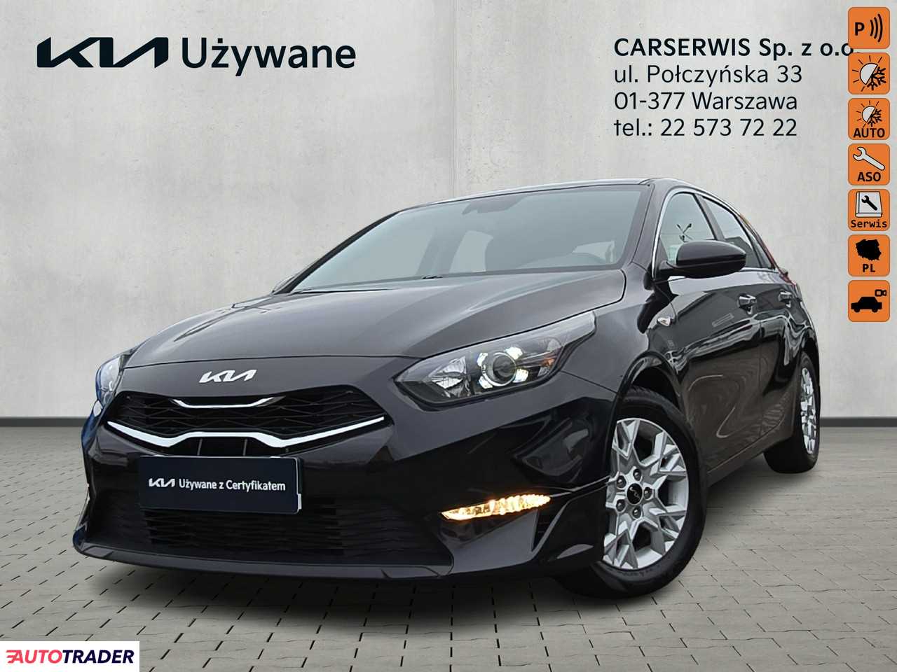 Kia Ceed 1.5 benzyna 160 KM 2023r. (Warszawa)