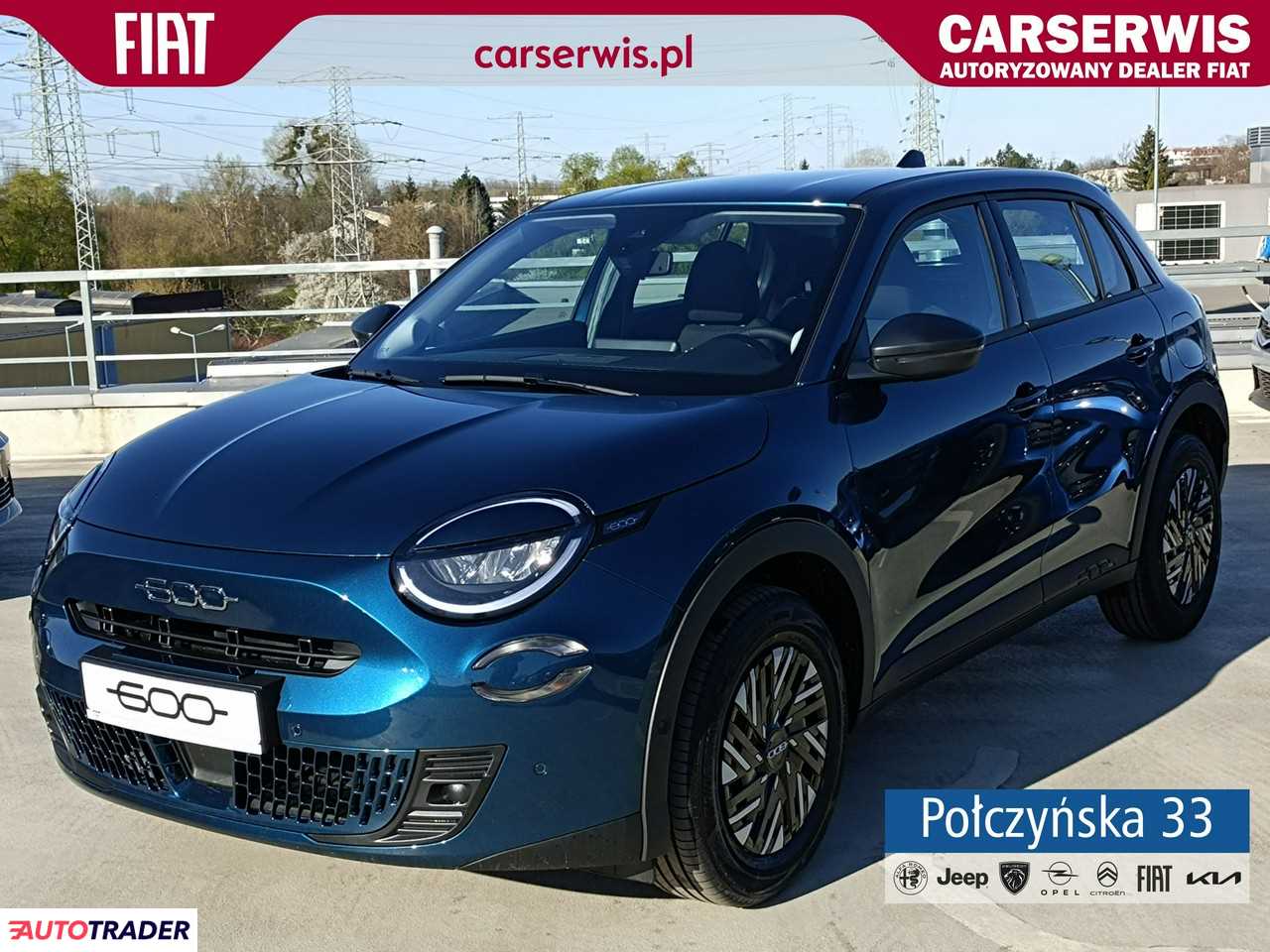 Fiat 600 2024 1.2 100 KM Fiat 600 2024 1.2 100 KM