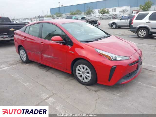 Toyota Prius 1.0 benzyna 2019r. (FREMONT)