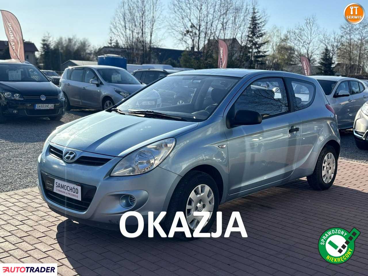 Hyundai i20 2009 1.2 78 KM Hyundai i20 2009 1.2 78 KM