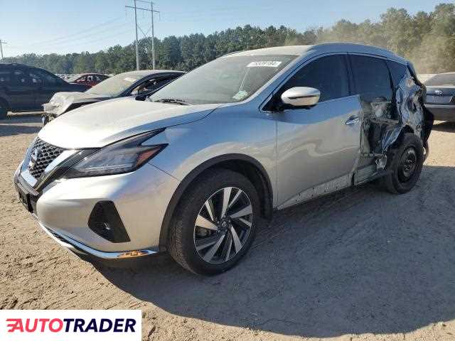 Nissan Murano 3.0 benzyna 2022r. (Greenwell springs)