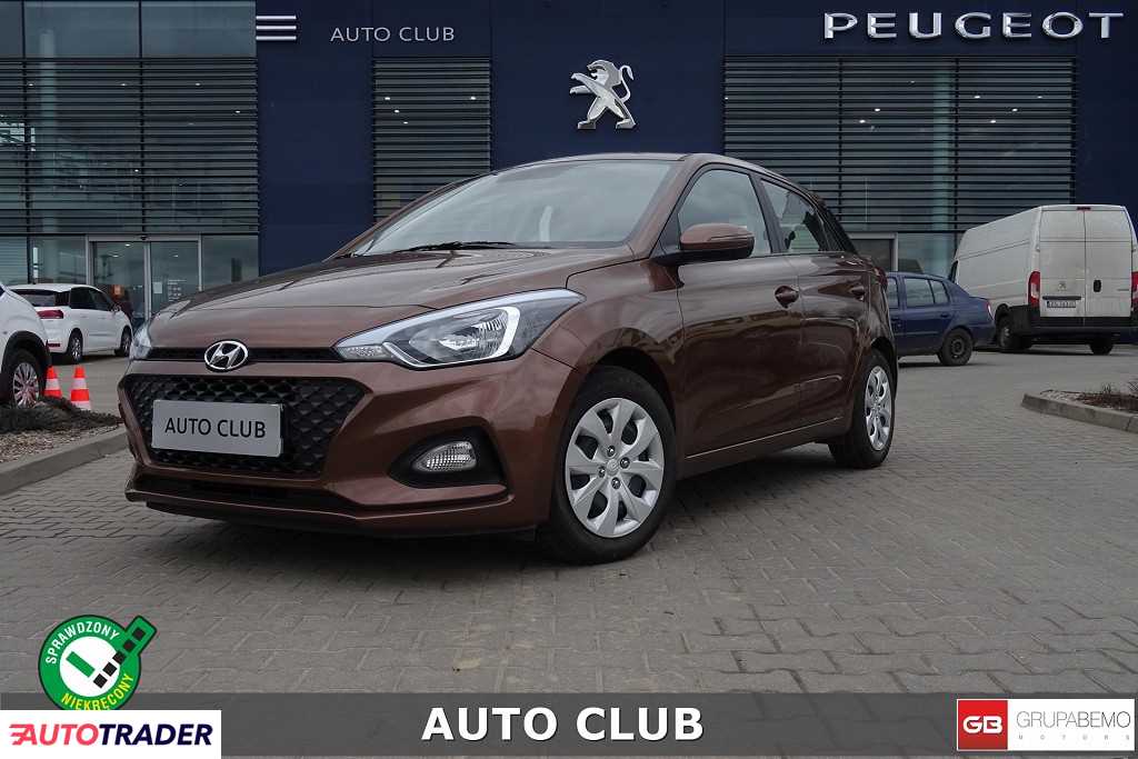 Hyundai i20 2019 1.2 84 KM Hyundai i20 2019 1.2 84 KM