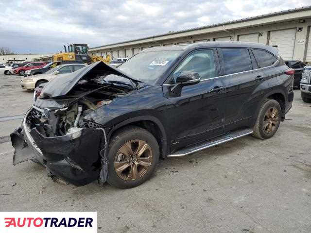 Toyota Highlander 2.0 hybrydowy 2022r. (LOUISVILLE)