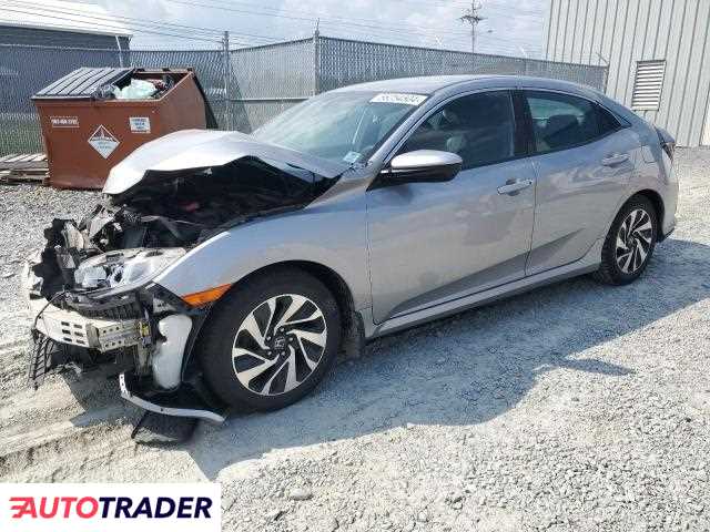 Honda Civic 1.0 benzyna 2018r. (ELMSDALE)