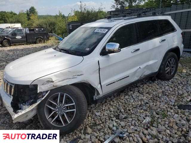 Jeep Grand Cherokee 3.0 benzyna 2021r. (CANDIA)