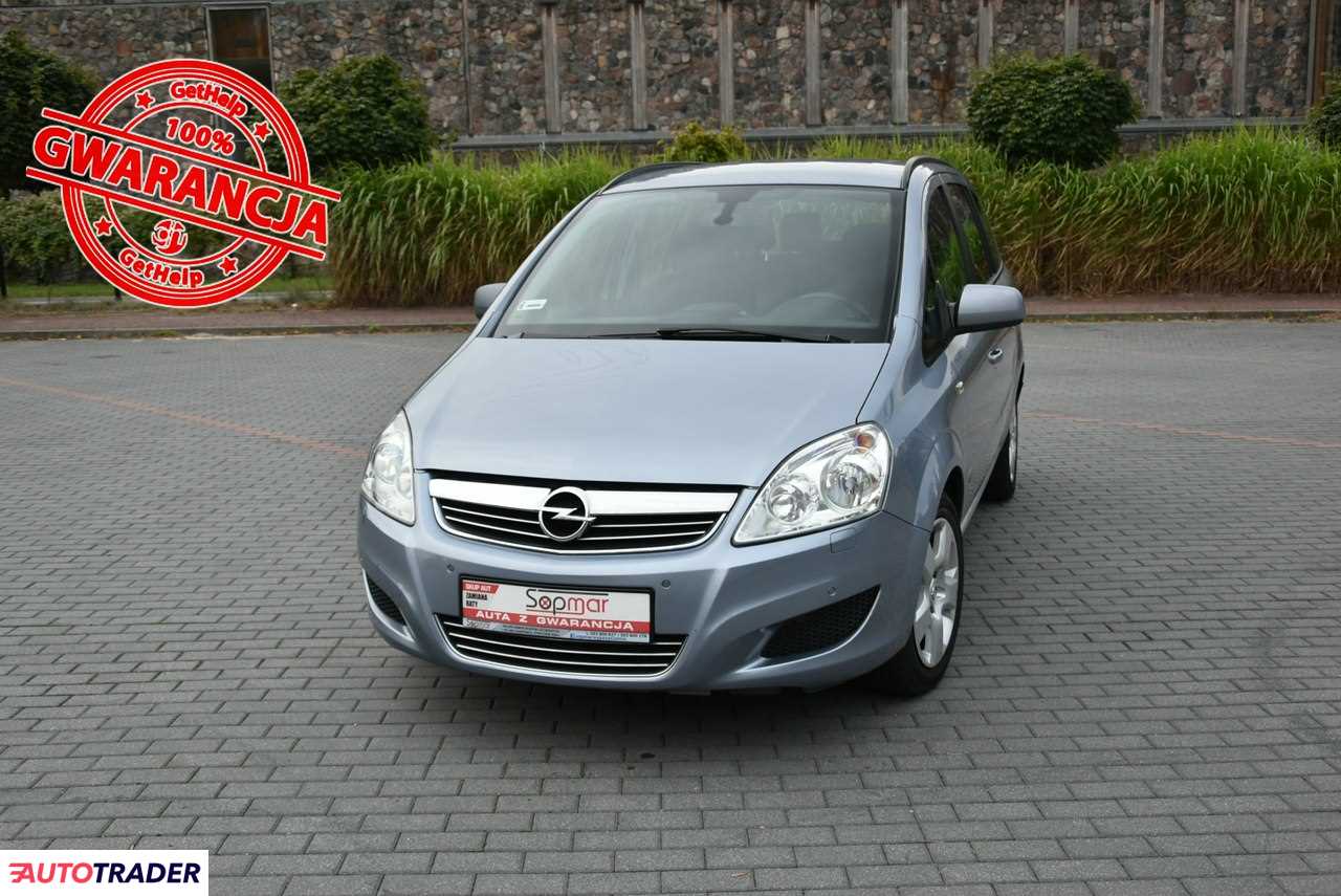 Opel Zafira 2009 1.8 140 KM