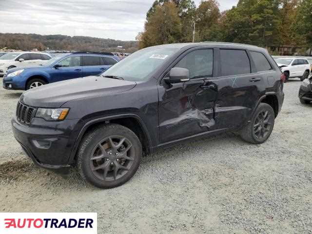 Jeep Grand Cherokee 3.0 benzyna 2021r. (CONCORD)