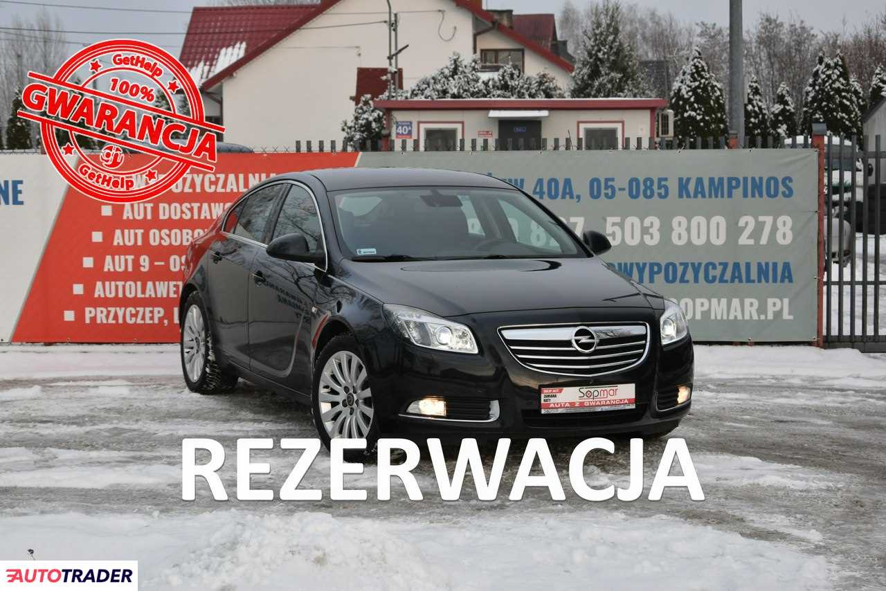 Opel Insignia 2010 2.0 220 KM