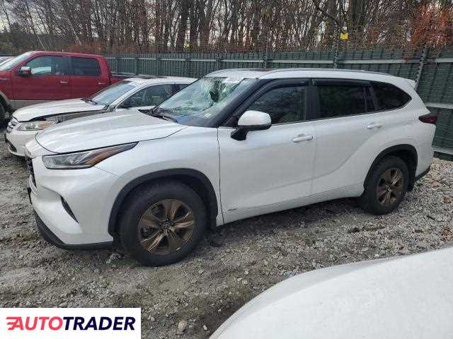 Toyota Highlander 2.0 hybrydowy 2023r. (CANDIA)