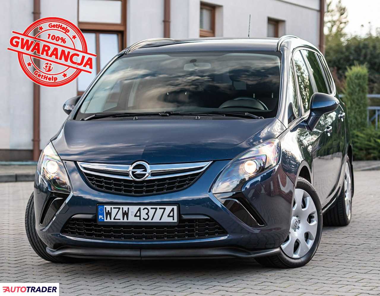 Opel Zafira 2012 2.0 130 KM Opel Zafira 2012 2.0 130 KM