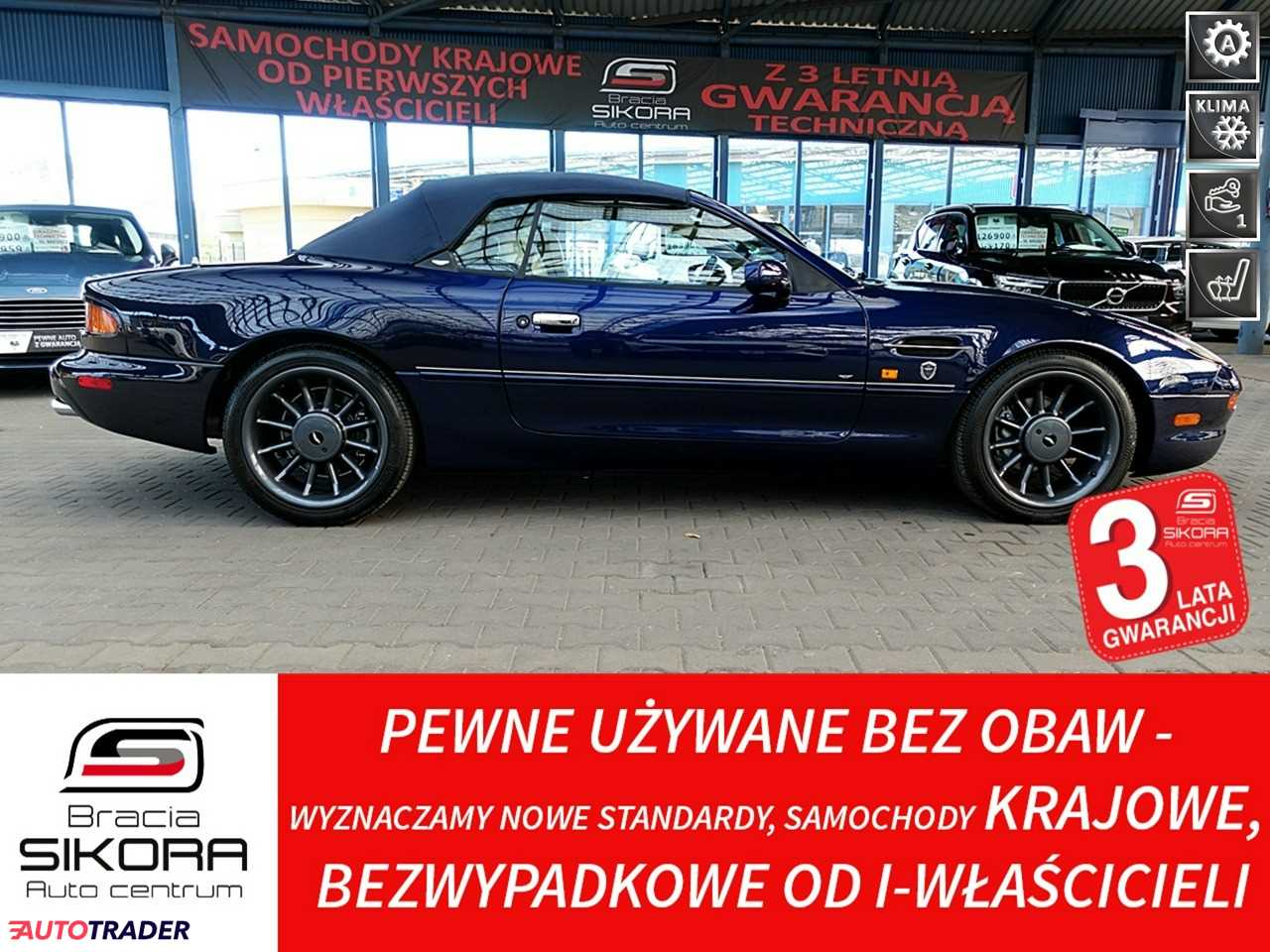 Aston Martin DB7 1997 3.2 334 KM