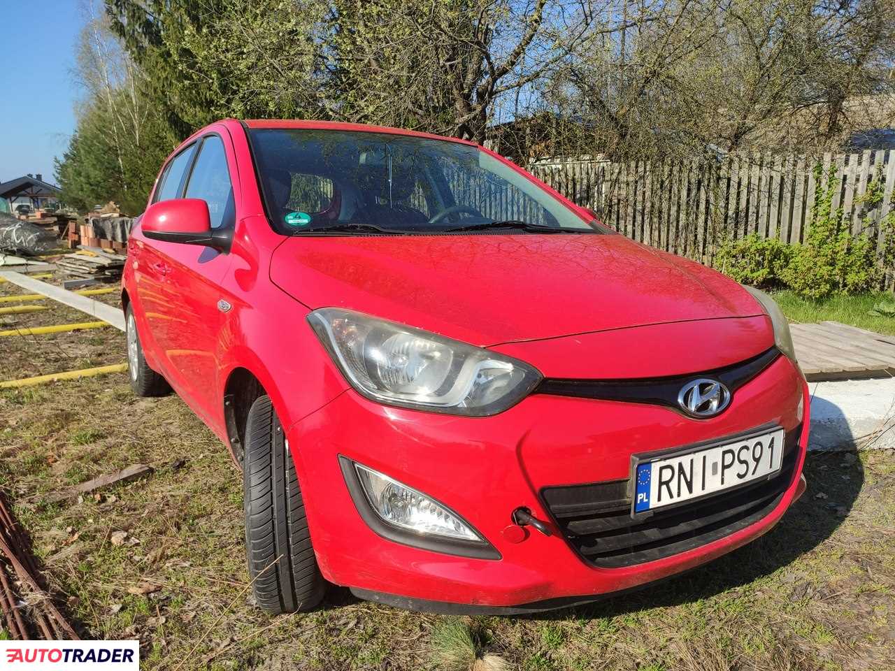 Hyundai i20 2012 1.2 86 KM