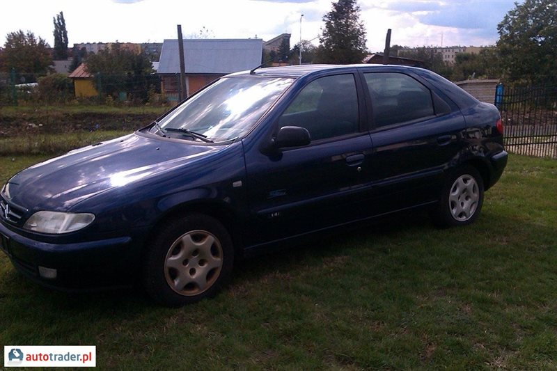 Citroen Xsara 2000 1.4 75 KM Citroen Xsara 2000 1.4 75 KM