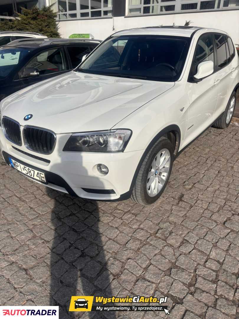 BMW X3 2013 2.0 245 KM