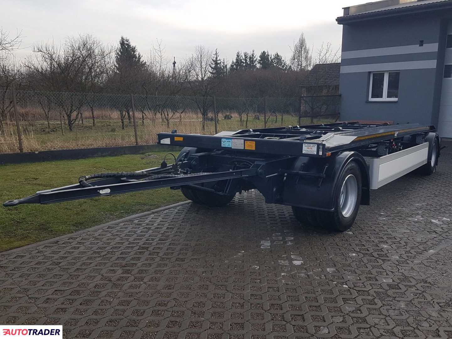 Wielton PS-2 PRZYCZEPA POD KONTENERY Wielton PS-2 PRZYCZEPA POD KONTENERY