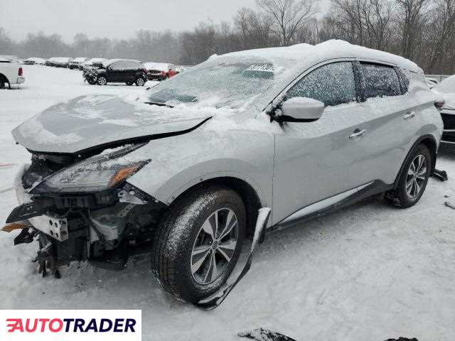 Nissan Murano 3.0 benzyna 2021r. (ELLWOOD CITY)