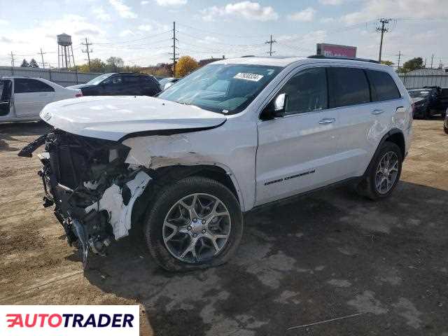 Jeep Grand Cherokee 3.0 benzyna 2022r. (CHICAGO HEIGHTS)