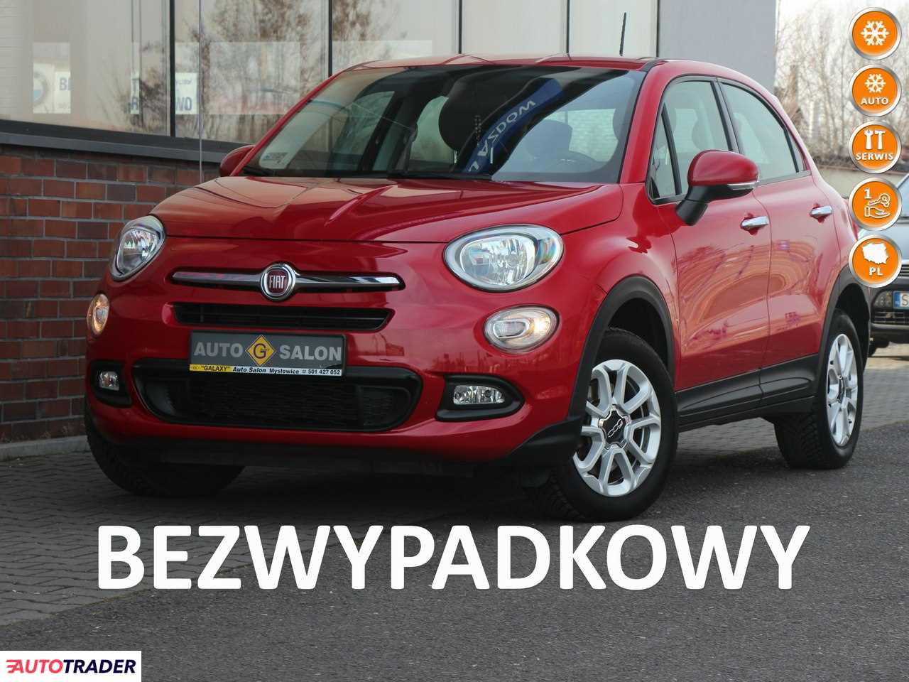 Fiat 500 X 2017 1.6 110 KM
