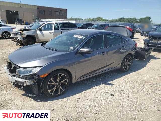 Honda Civic 2.0 benzyna 2020r. (KANSAS CITY)