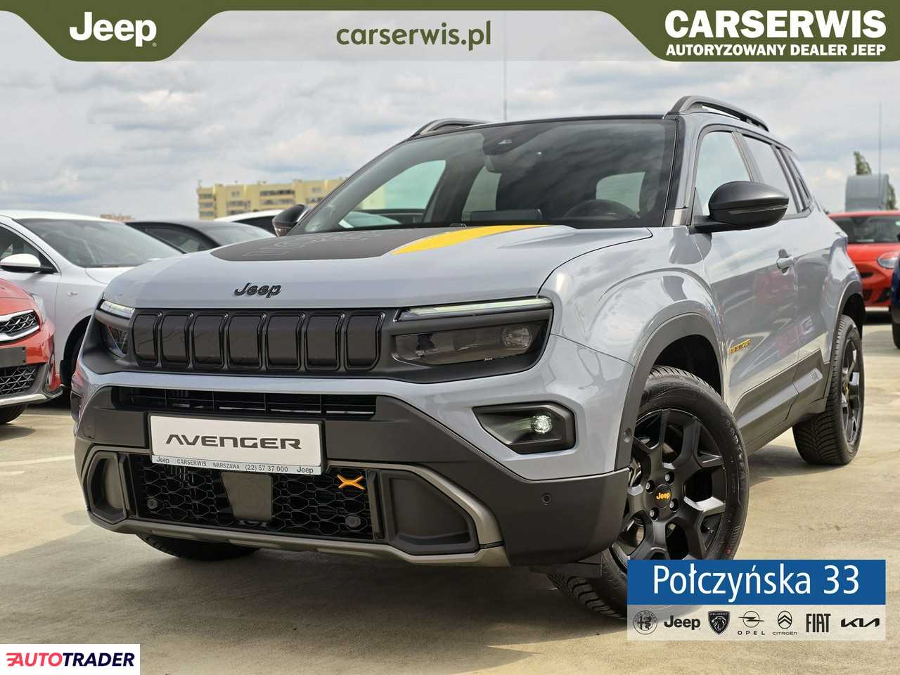 Jeep Pozostałe 2025 1.2 145 KM Jeep Pozostałe 2025 1.2 145 KM