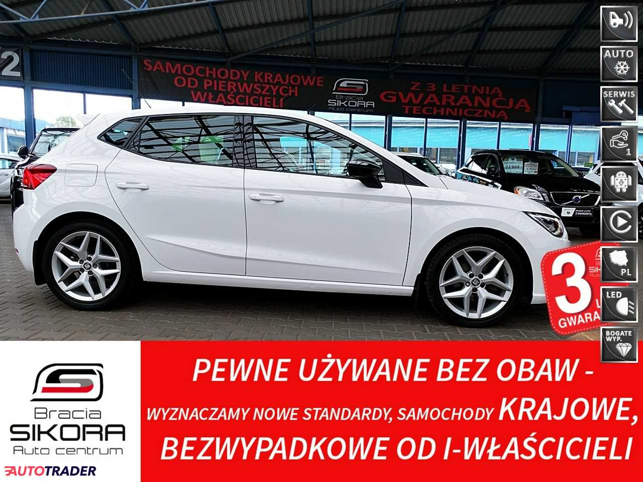 Seat Ibiza 1.0 benzyna 115 KM 2018r. (Mysłowice)