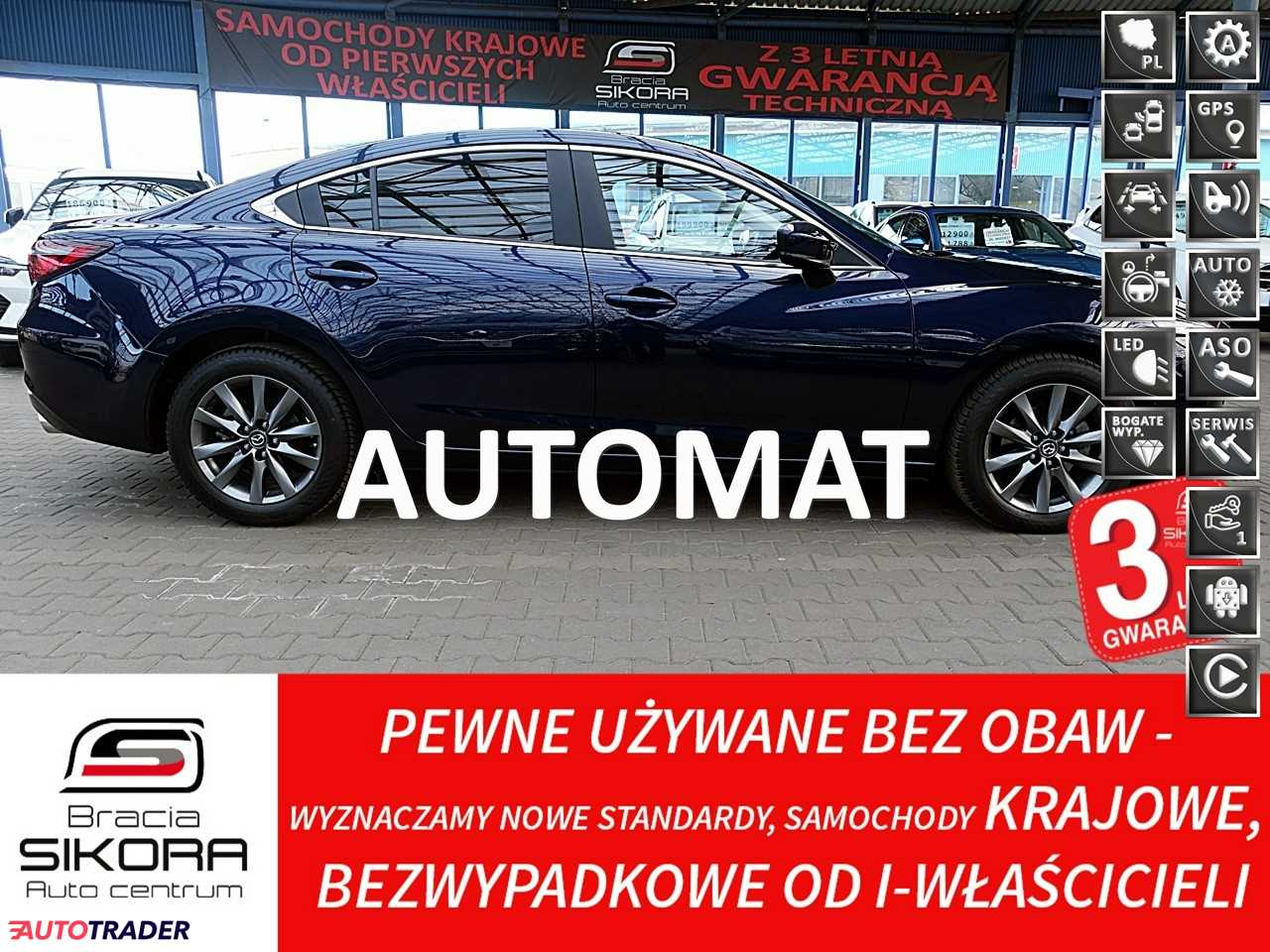 Mazda 6 2.0 benzyna 145 KM 2019r. (Mysłowice)