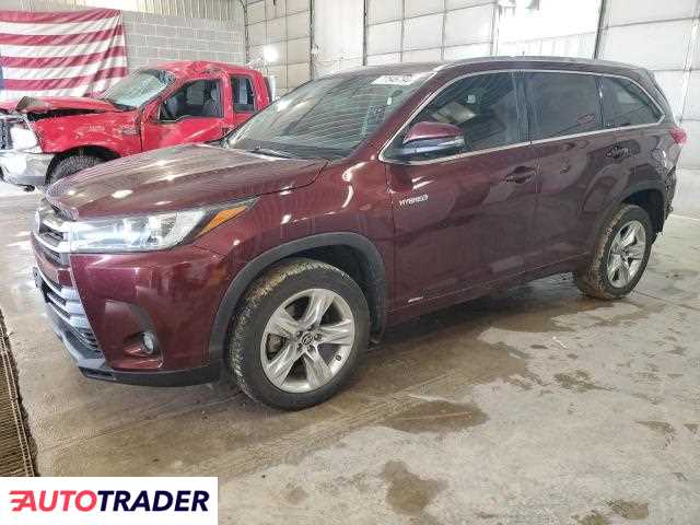 Toyota Highlander 3.0 hybrydowy 2019r. (COLUMBIA)