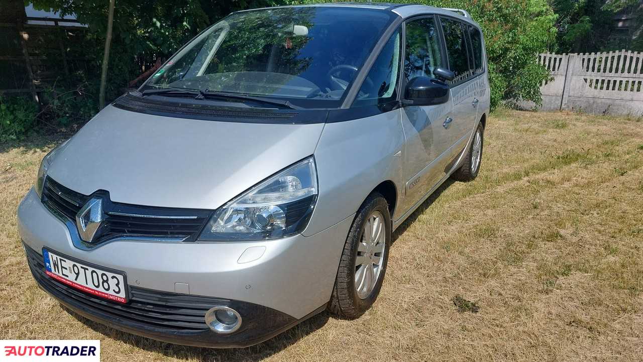 Renault Grand Espace 2.0 diesel 173 KM 2012r. (Warszawa)