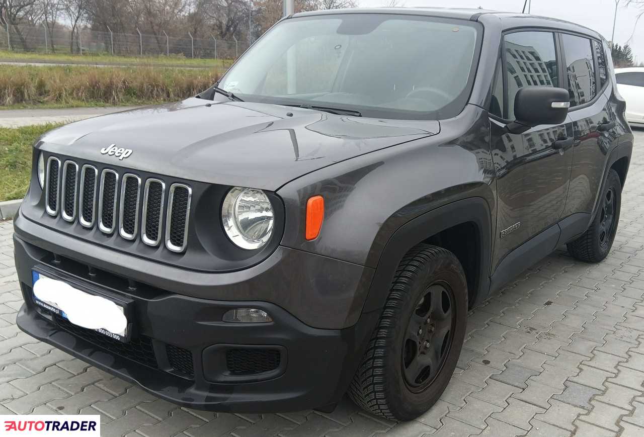 Jeep Renegade 1.6 benzyna + LPG 110 KM 2016r.