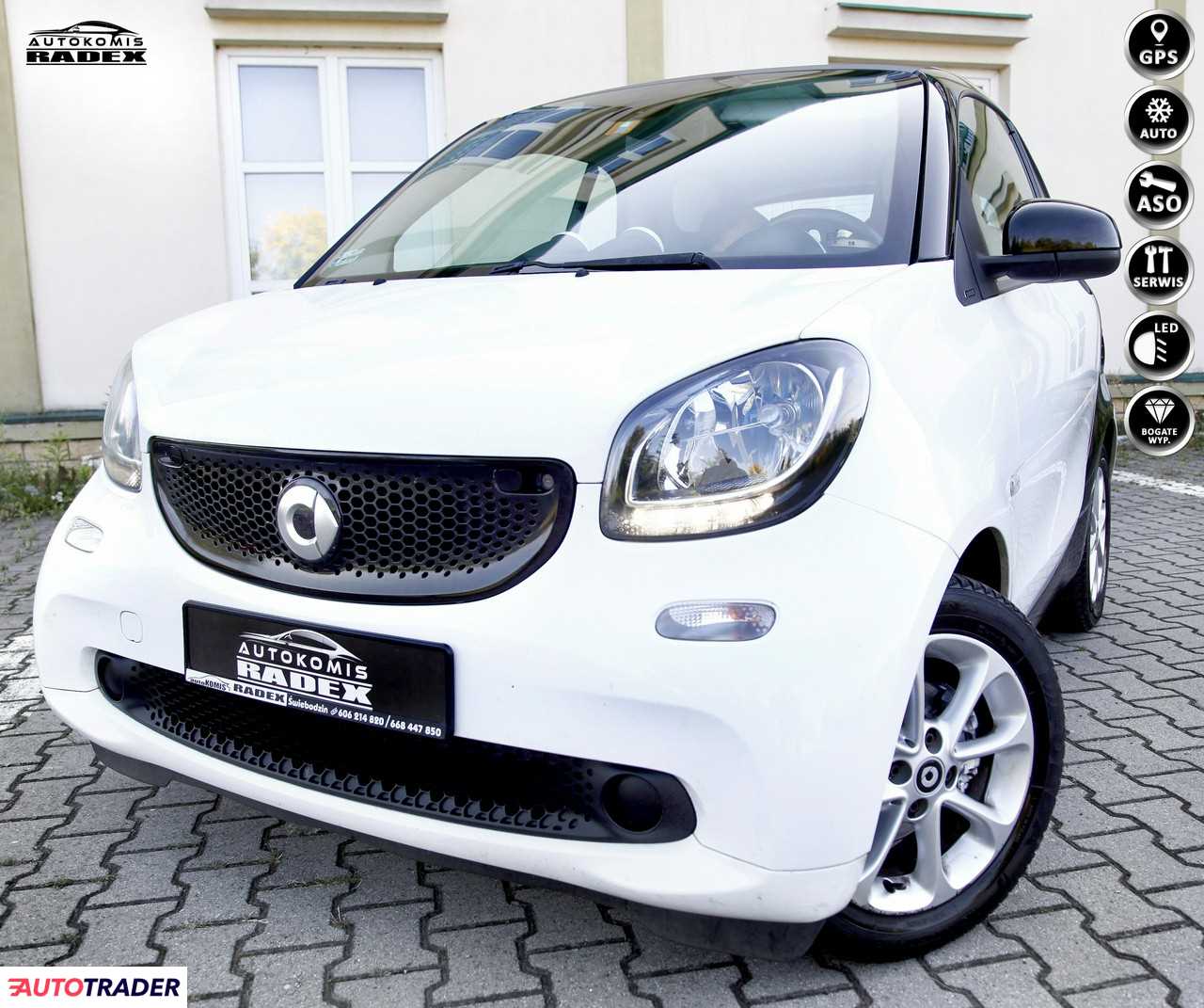 Smart ForTwo 2016 1.0 71 KM