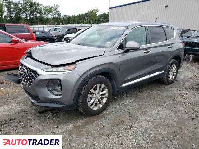 Hyundai Santa Fe 2.0 benzyna 2019r. (SPARTANBURG)