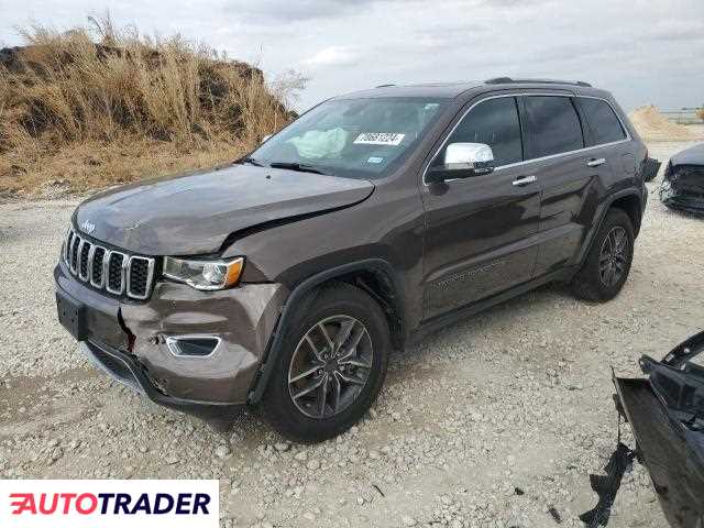 Jeep Grand Cherokee 3.0 benzyna 2021r. (TEMPLE)