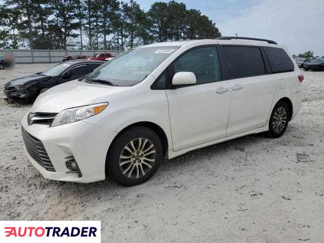 Toyota Sienna 3.0 benzyna 2018r. (LOGANVILLE)