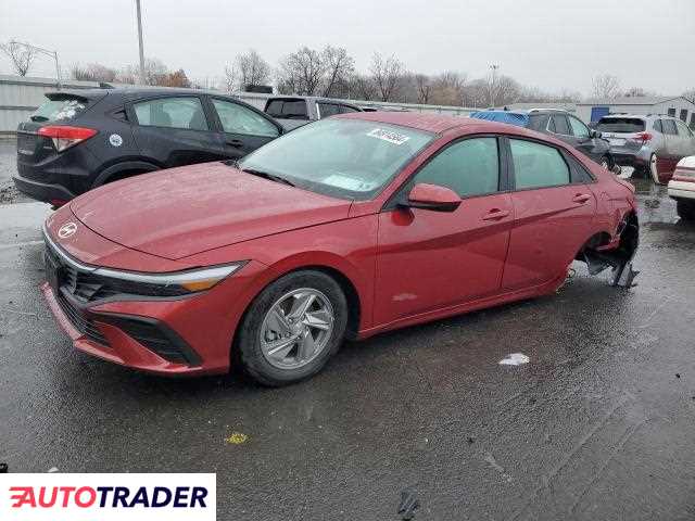 Hyundai Elantra 2.0 benzyna 2024r. (GLASSBORO)