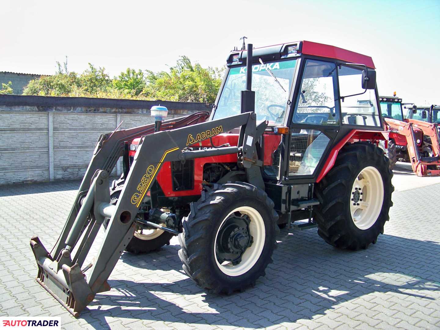 Ciągnik rolniczy Zetor 6245 4x4 Sprowadzony. Ciągnik rolniczy Zetor 6245 4x4 Sprowadzony.