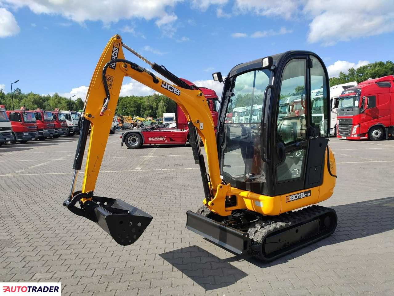 JCB 8018 CTS 2012r. JCB 8018 CTS 2012r.